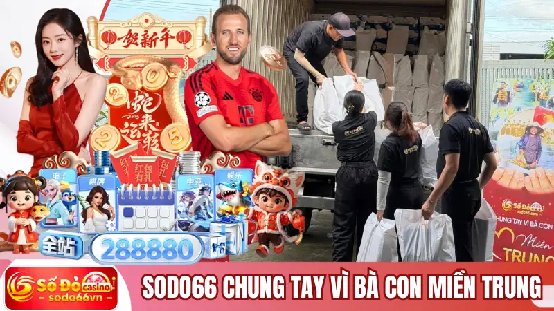 SODO66 Chung Tay Vì Bà Con Miền Trung – Lan Tỏa Yêu Thương 1 sodo66vn chung tay vì bà con miền trung (800 x 450 px)